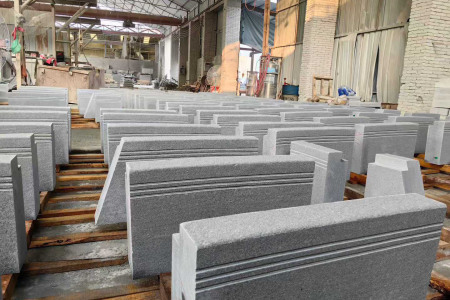 罗田芝麻灰台阶石