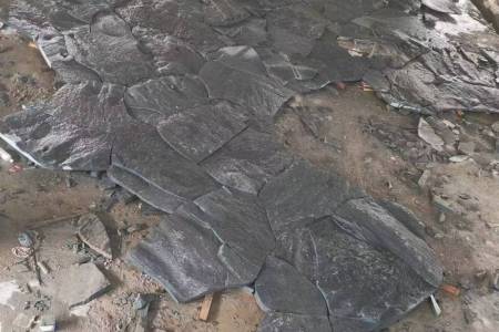 芝麻黑冰裂纹（自然面）