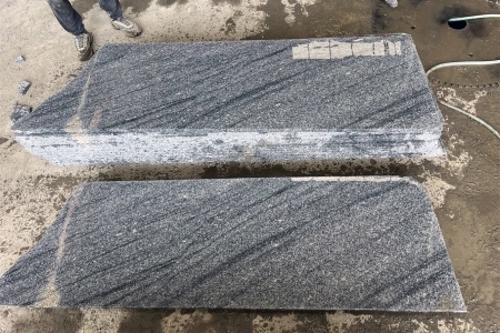 新西兰灰/山水石(深色斜飘纹)毛板