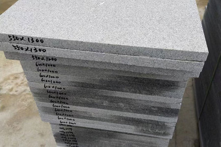 湖北英山灰G633干挂板可按需切割加工定制