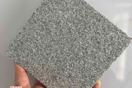 罗田芝麻灰荔枝面灰色花岗岩石板