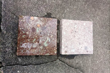 高湖石湿水效果