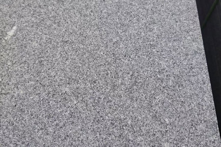 湖北G633石材芝麻灰火烧面大板规格板