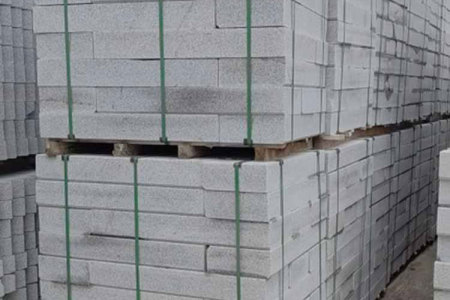 麻城芝麻白路沿石路边石路侧石道牙石湖北白麻