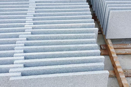 湖北G633火烧面外墙干挂工程板芝麻灰各种规格工厂供应