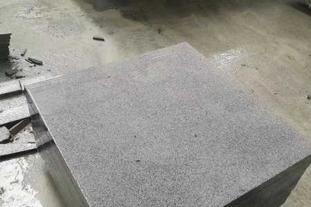 湖北G633花岗岩成品板规格板芝麻灰工厂