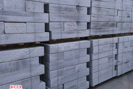 湖北芝麻灰路沿石罗田G633灰麻