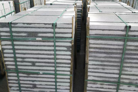 G633天然花岗岩板材火烧面地铺石