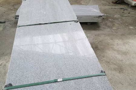 湖北芝麻灰光面规格板成品板G633光板