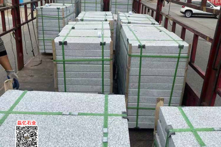 湖北芝麻白G603工程板麻城芝麻白火烧板