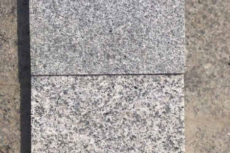 罗田芝麻灰光面火烧面石板