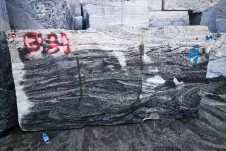 泰岳·水墨荒料