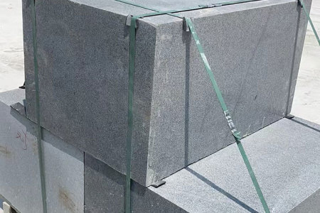 芝麻灰633石材园林景观摆件加工定制