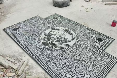 雕刻   地雕  壁画