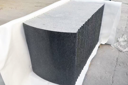 柬埔寨黑黑细花弧形板