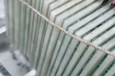 玉石复合玻璃透光复合板