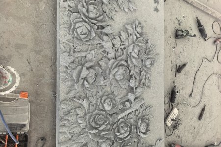 G654精雕（花开富贵）