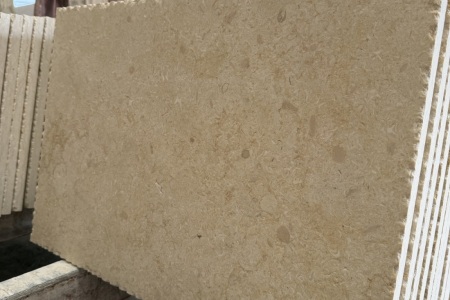 亚洲米黄 破边皮革面