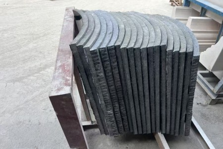 安哥拉黑弧形板