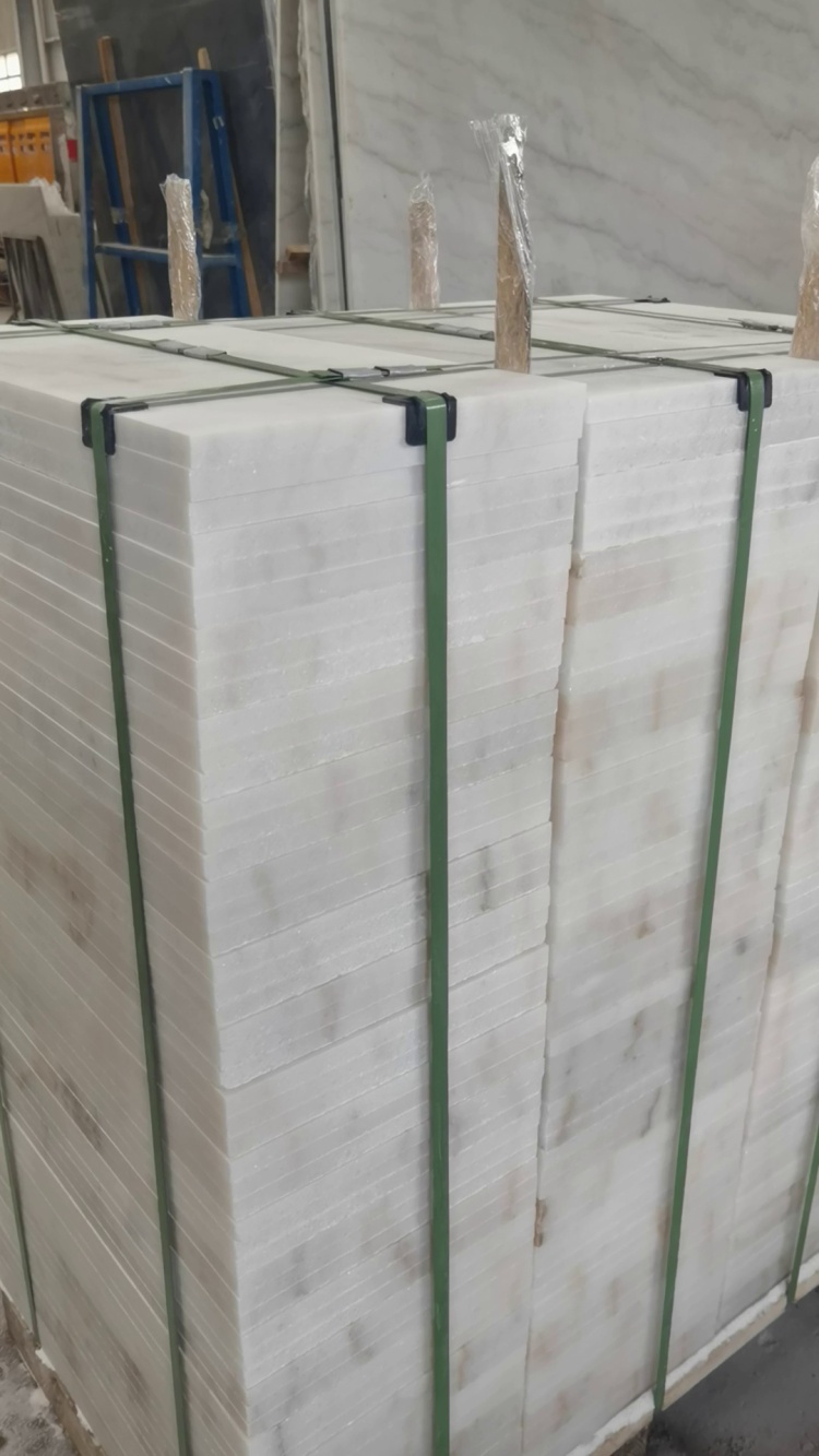 广西白厨房用大理石