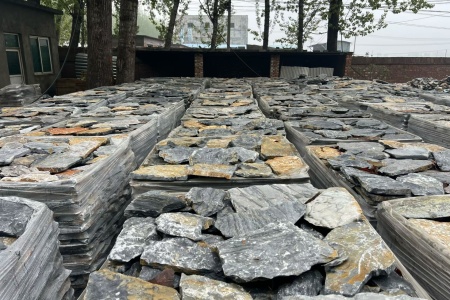 碎拼石#文化石#贴墙石#园林石材