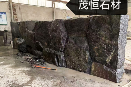 山西黑自然面背景墙