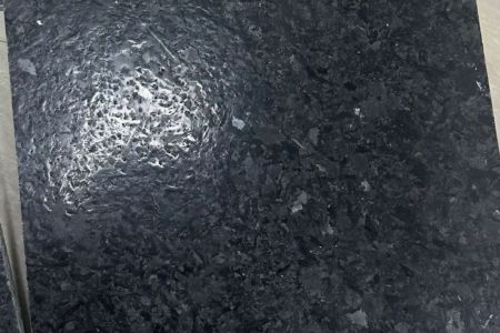 安哥拉黑皮革面