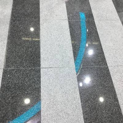 芝麻黑光面火烧面地铺