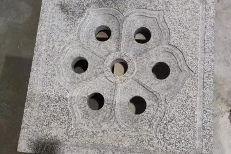 小蓝宝福建芝麻黑地漏石