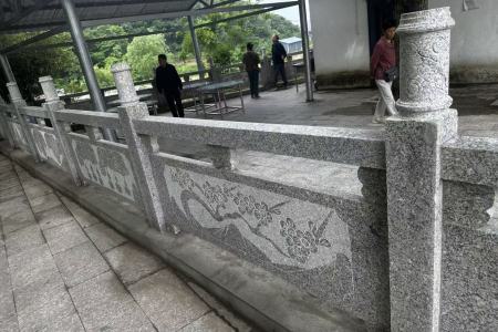 梨花白围栏