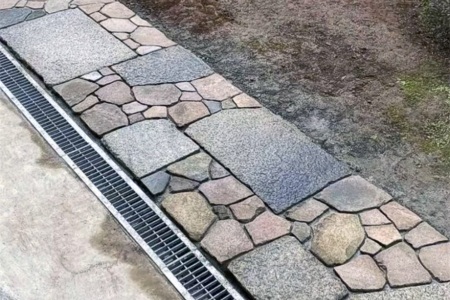 蒙古黑仿古石