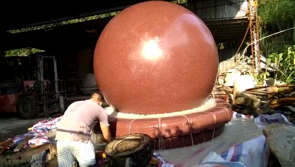 风水球，喷水池，圆球，酒店，园林别墅，工程广东省云浮市荣基石材风水球