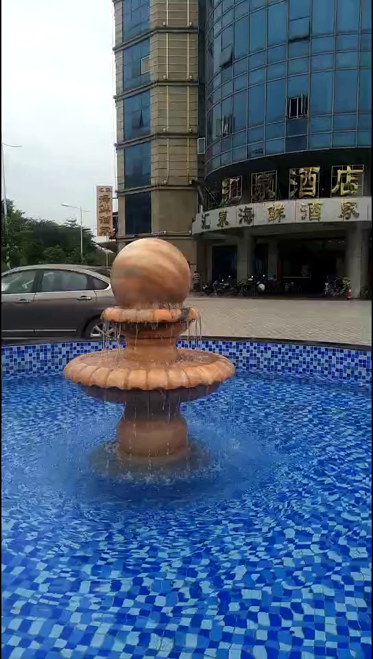 风水球，喷水池，圆球，酒店，园林别墅，工程广东省云浮市荣基石材风水球