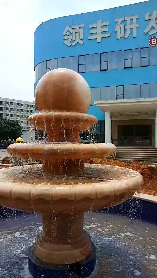 风水球，喷水池，圆球，酒店，园林别墅，工程广东省云浮市荣基石材风水球