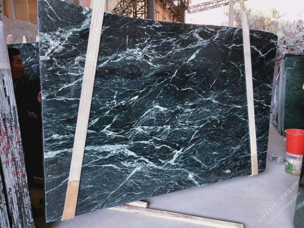 大花绿有1.5/1.8和各种规格厚板.:_石材供应_石材商圈-石材宝