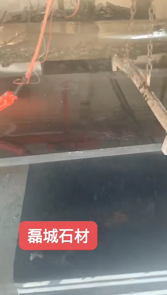 老矿654芝麻黑光面大板，[