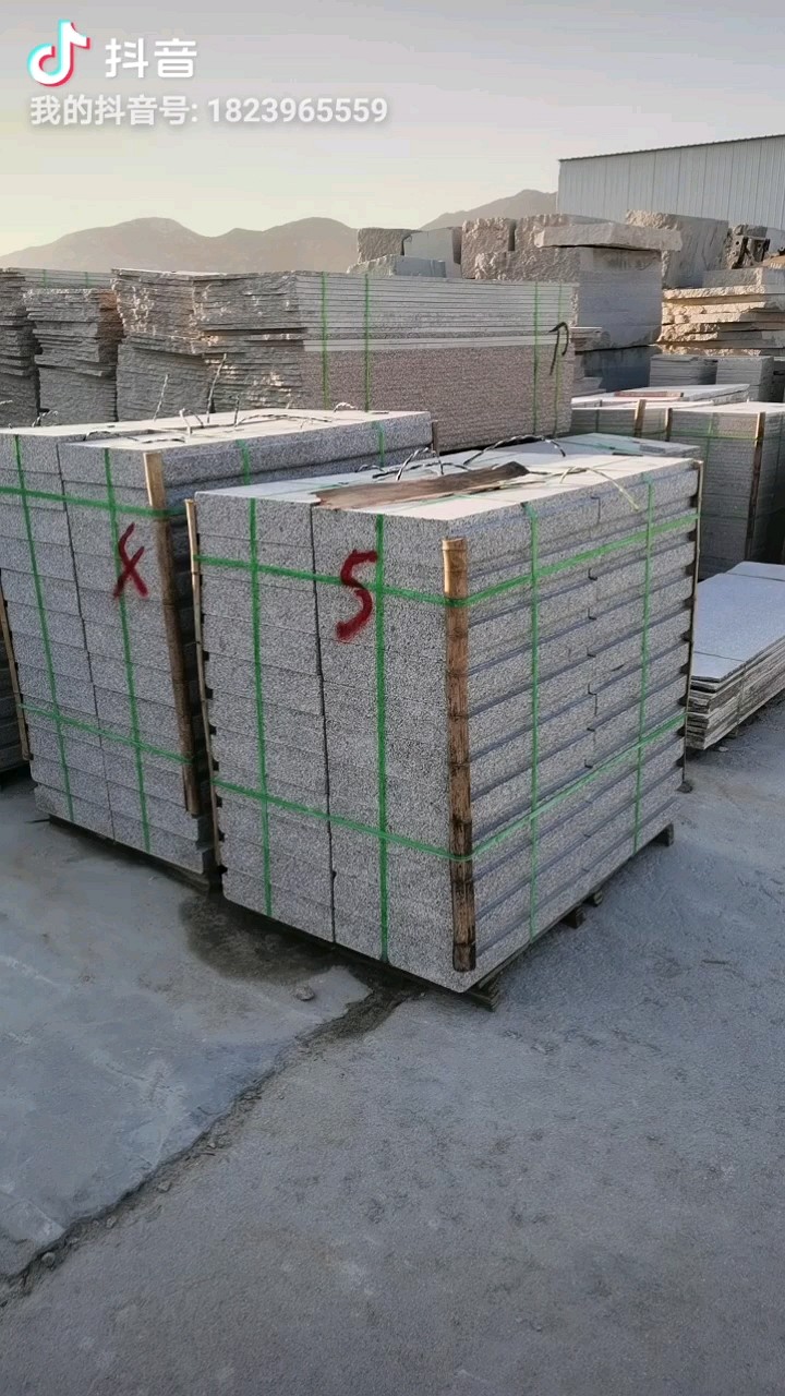 芝麻灰10公分厚压顶