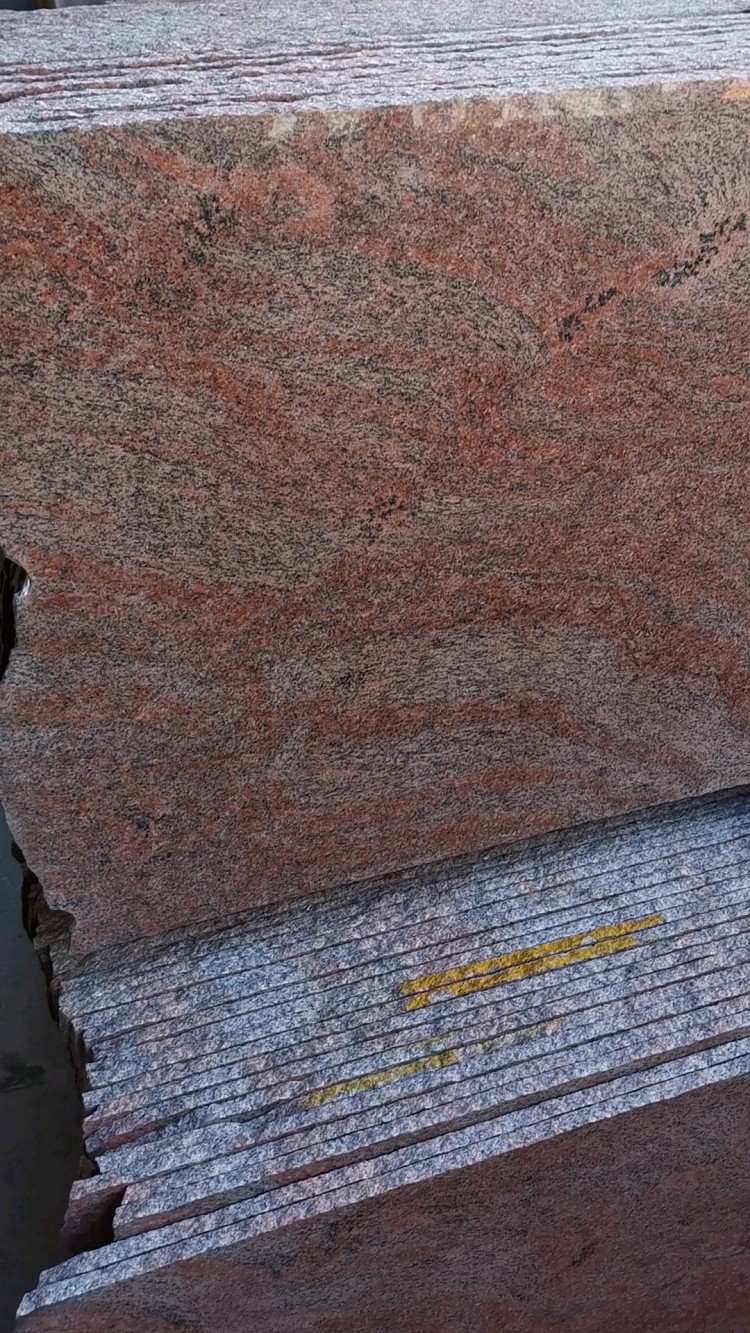 【幻彩红】矿山直销，荒料，条板，各种规格板成品15985967805
