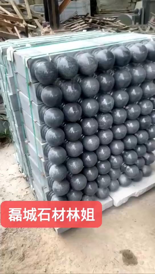 芝麻黑圆球柱花瓶柱祥云柱狮子柱等看上了找林姐哈