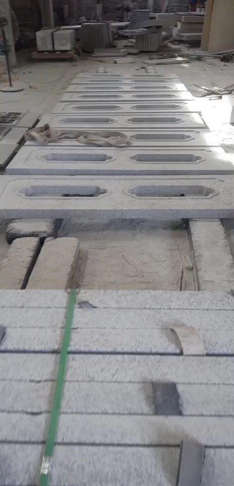 恒真石材专营花岗岩异型别墅石材路沿石河栏杆整石坐凳