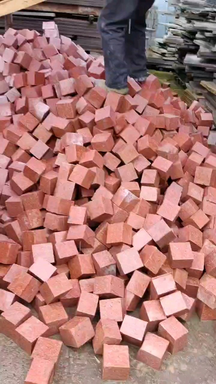 中国红自然面工程板