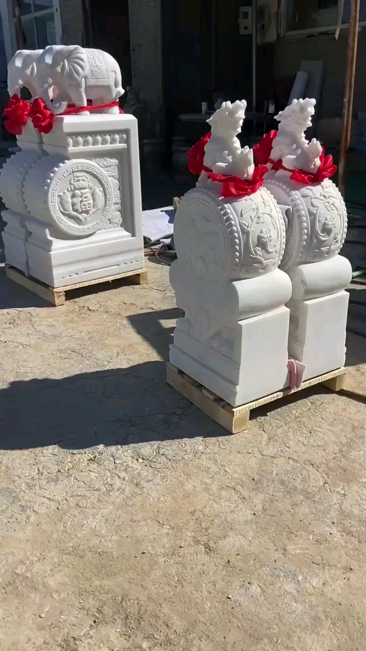 汉白玉门墩需要的联系