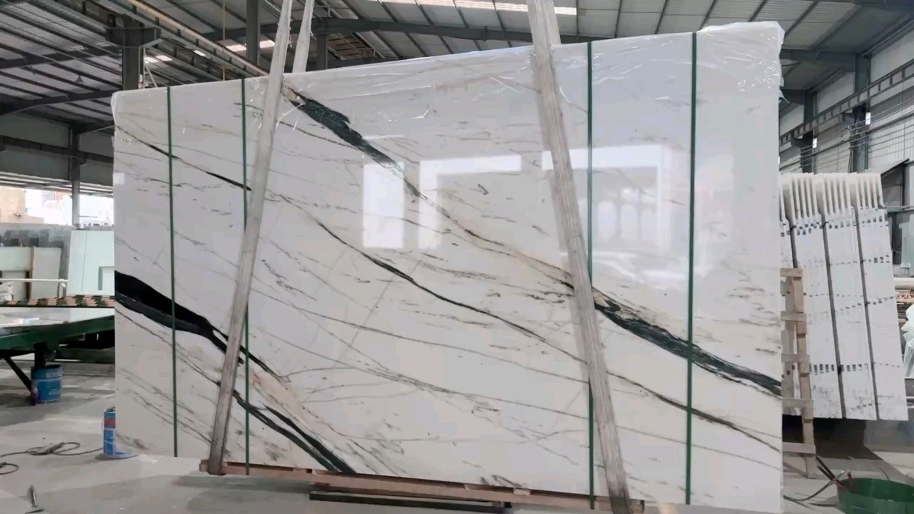 东方鱼肚白 黑纹风格:_新品新料_石材商圈-石材-石材网