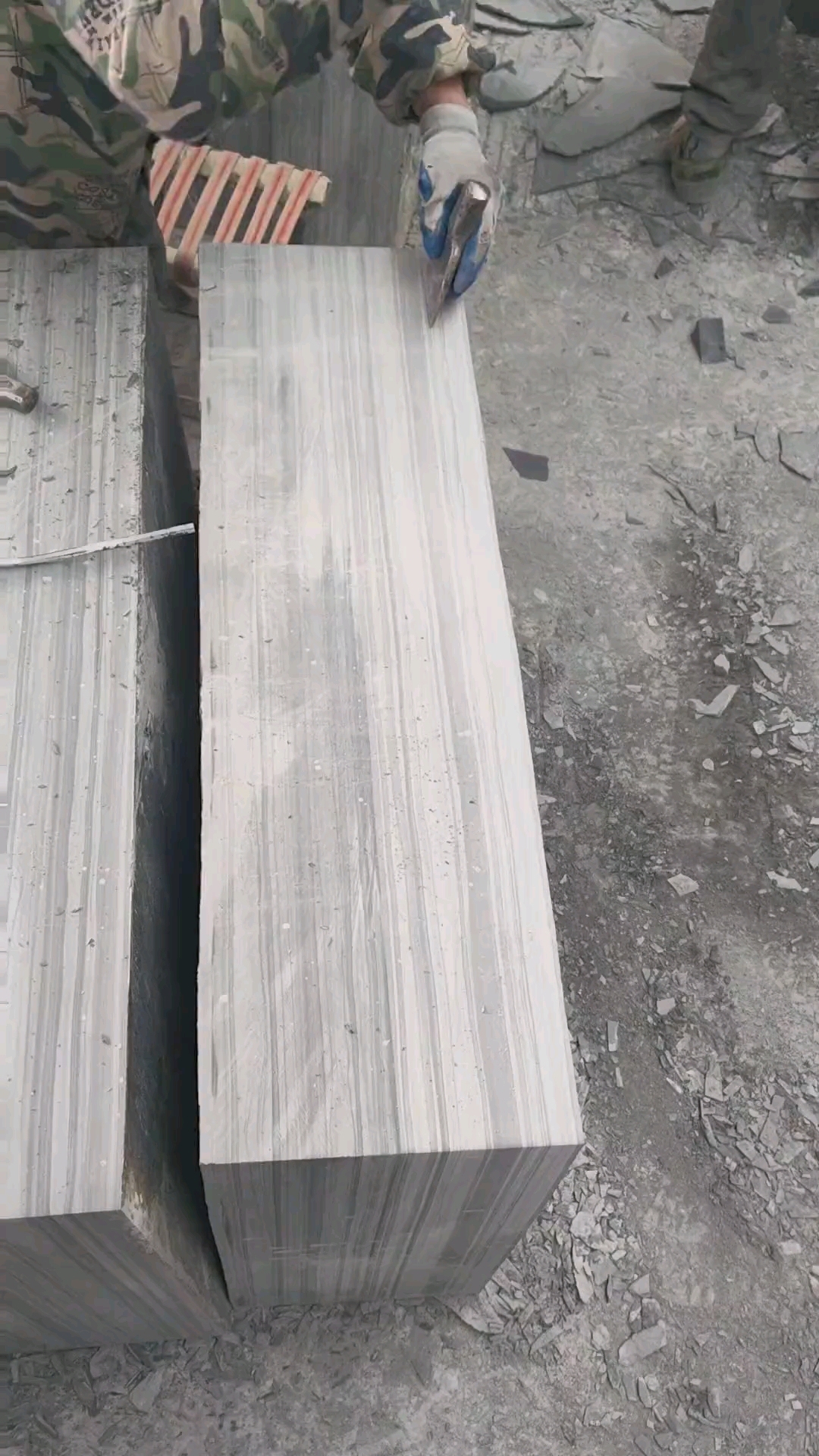 手工劈开自然面青石板