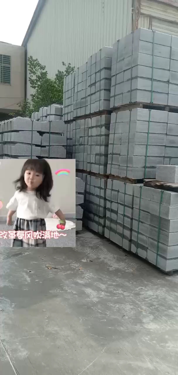 恒真石业主营拉丝栏杆坯水池坯墓碑料路沿石异形线条圆柱别墅石