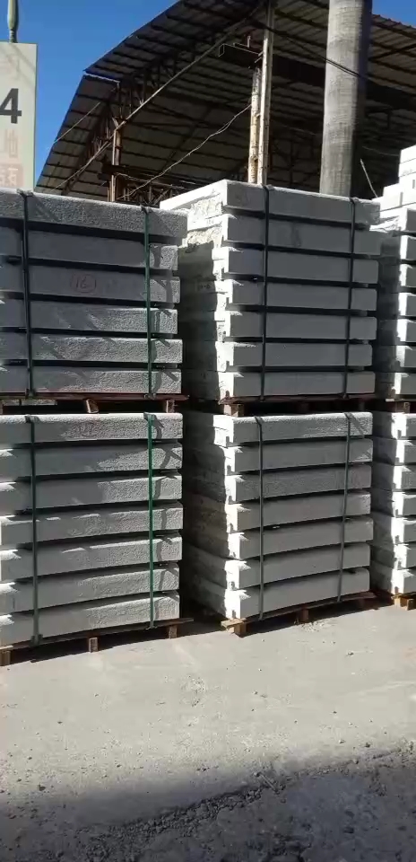 恒真石业主营拉丝栏杆坯水池坯墓碑料路沿石异形线条圆柱别墅石