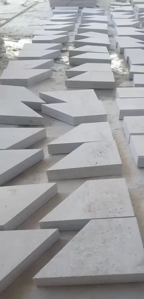 恒真石业主营拉丝栏杆坯水池坯墓碑料路沿石异形线条圆柱别墅石