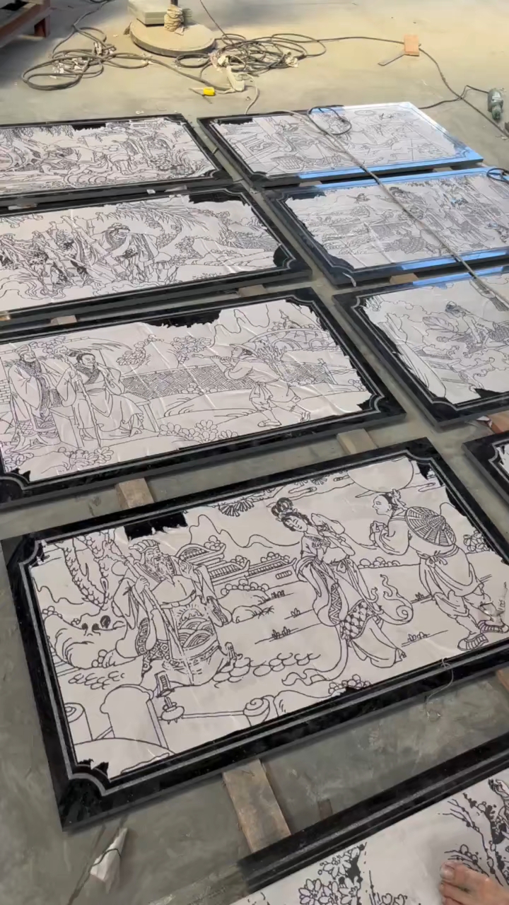 楼梯地铺异形水景观我是专业的康正黑金沙有订单得老板联系我