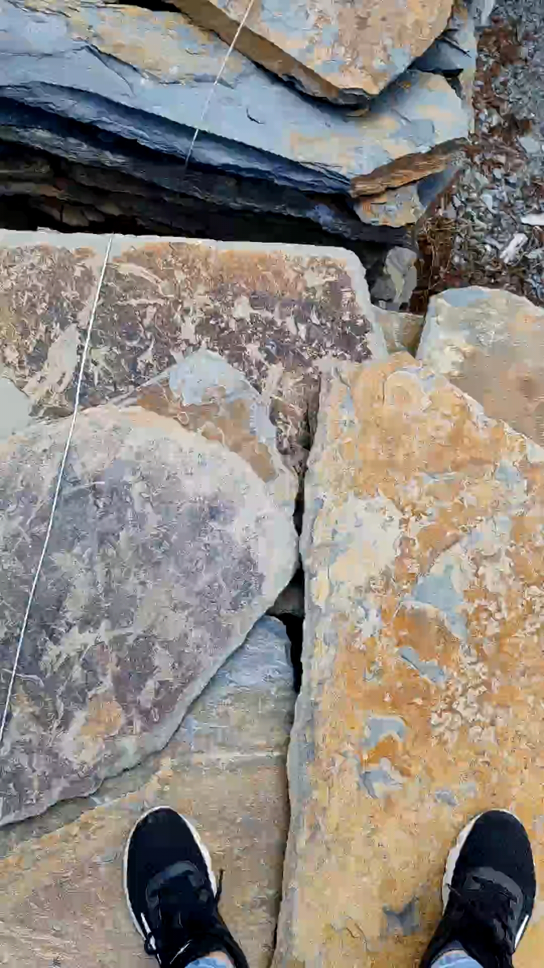 锈色板岩文化石碎拼石复古风乱石板