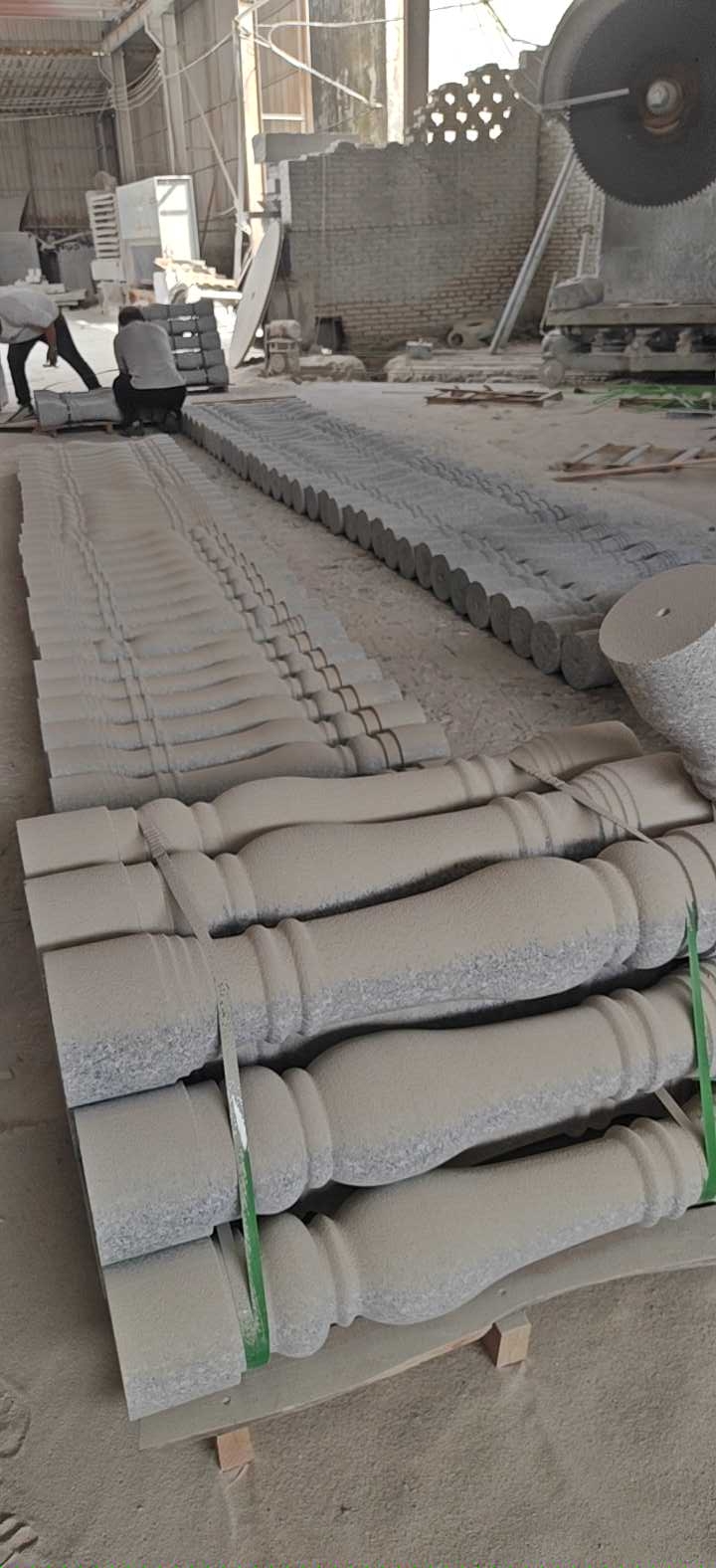 恒真石业主营石栏杆路沿石河道栏杆别墅阳台栏杆桥栏杆水池坯墓